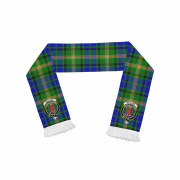 Maitland Tartan Ruffneck Scarf with Family Crest