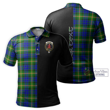 Maitland Tartan Polo Shirt with Family Crest and Half Of Me Style