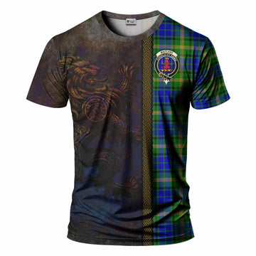 Maitland Tartan Family Crest T-Shirt Alba Gu Brath Be Brave Lion Ancient Style