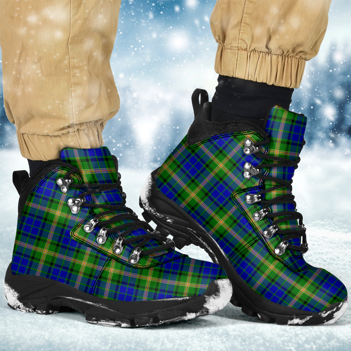 Maitland Tartan Alpine Boots - Tartanvibesclothing