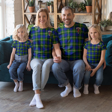 Maitland Tartan T-Shirt with Family Crest