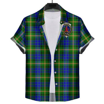 Maitland Tartan Hawaiian Shirt with Family Crest