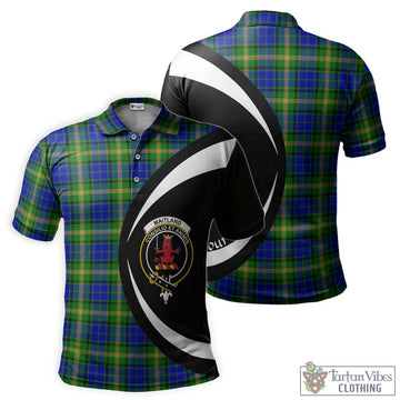Maitland Tartan Men's Polo Shirt with Family Crest Circle Style Kid - Tartan Vibes Clothing