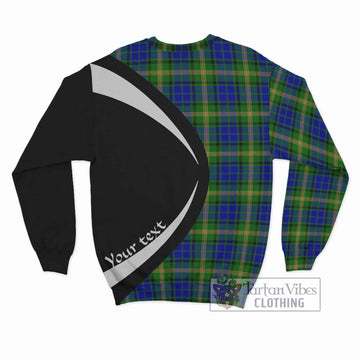 Maitland Tartan Sweatshirt with Family Crest Circle Style - Tartan Vibes Clothing