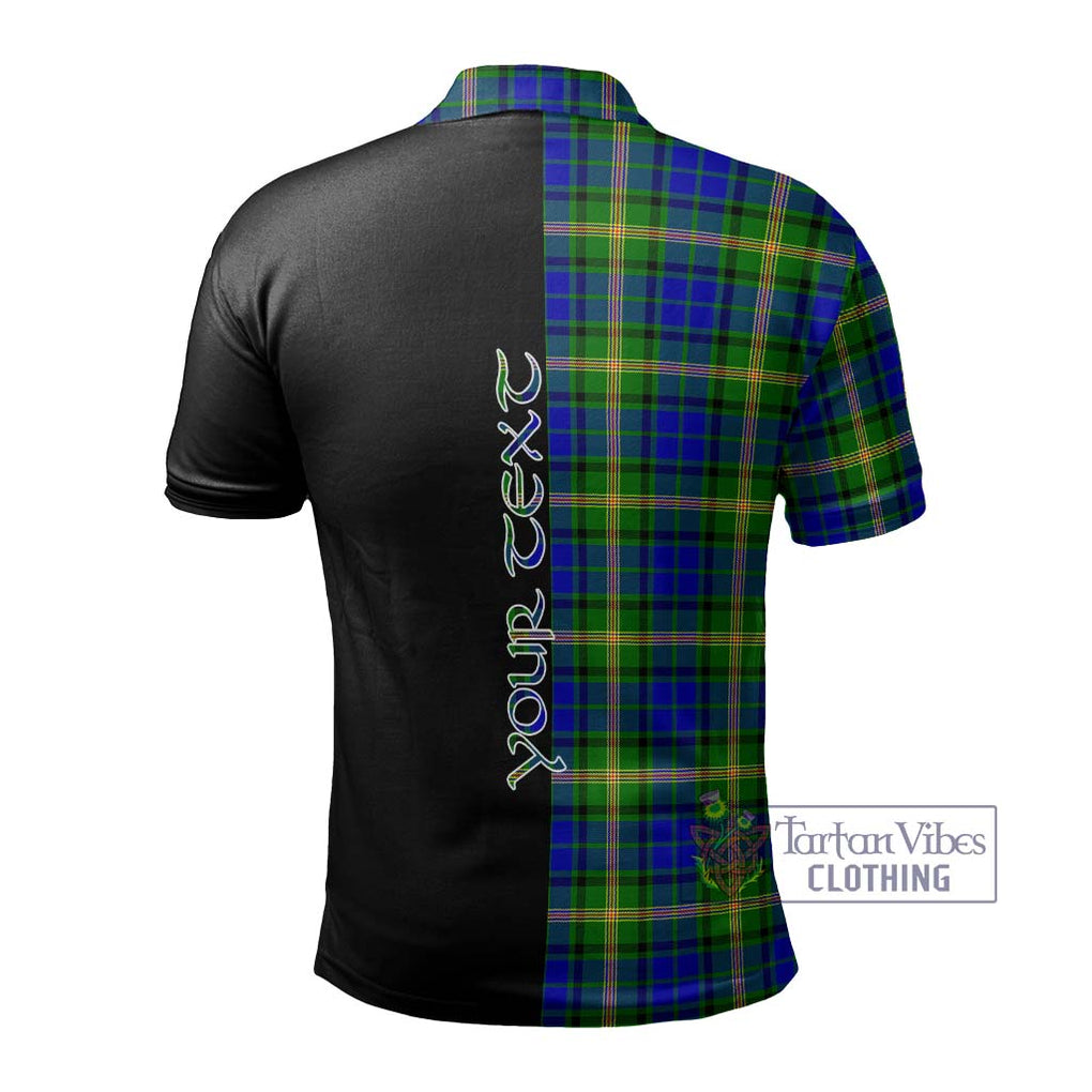 Maitland Tartan Polo Shirt with Family Crest and Half Of Me Style - Tartanvibesclothing Shop