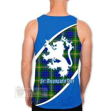 Tartan Vibes Clothing Maitland Family Crest Tartan Men's Tank Top Celebrate Saint Andrew's Day in Style