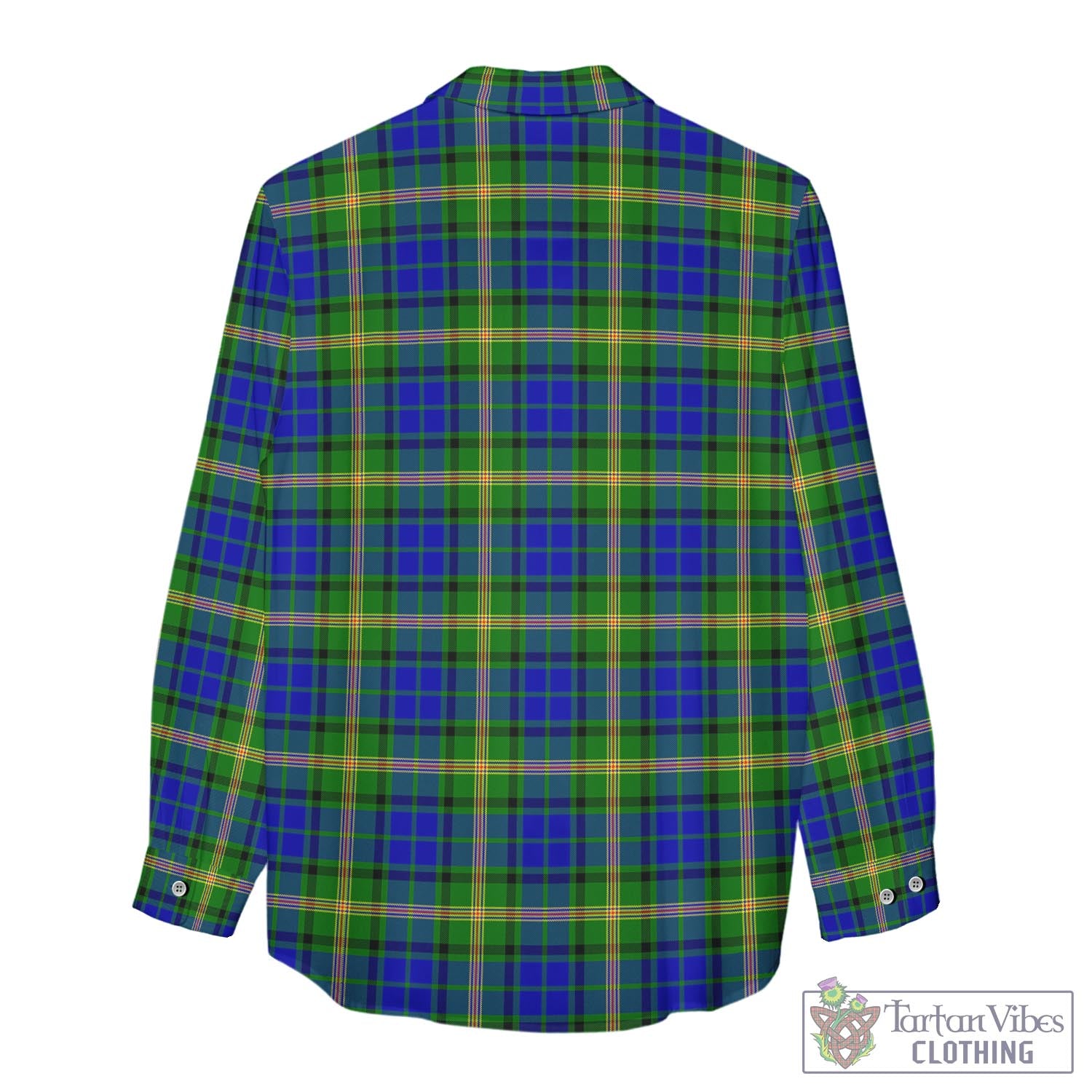 Tartan Vibes Clothing Maitland Tartan Womens Casual Shirt with Family Crest