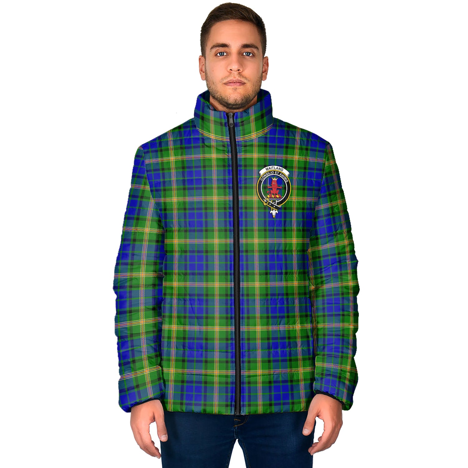 Maitland Tartan Crest Sweatshirt main image 1