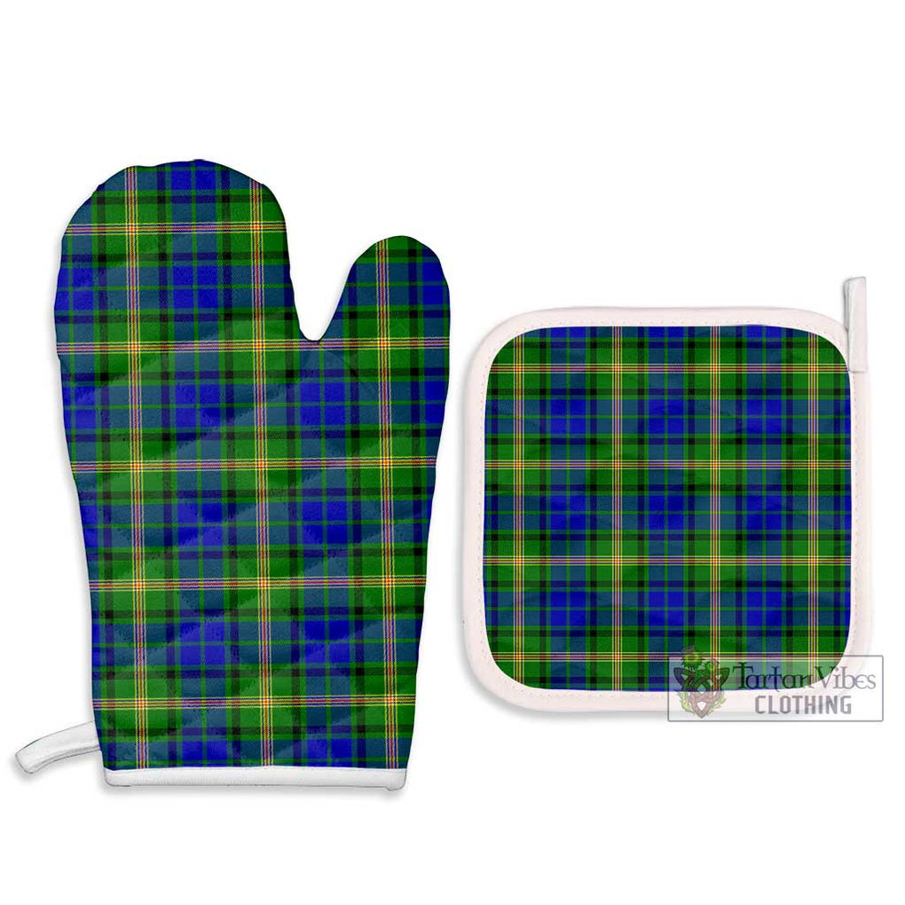 Maitland Tartan Combo Oven Mitt & Pot-Holder Combo 1 Oven Mitt & 2 Pot-Holder White - Tartan Vibes Clothing