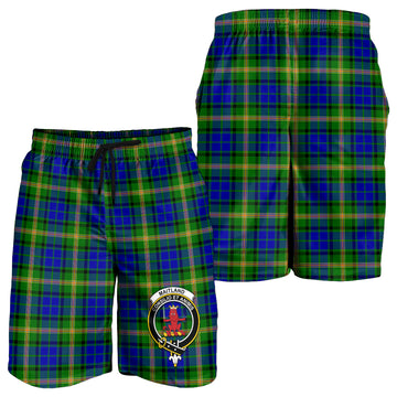 Maitland Tartan Mens Shorts with Family Crest