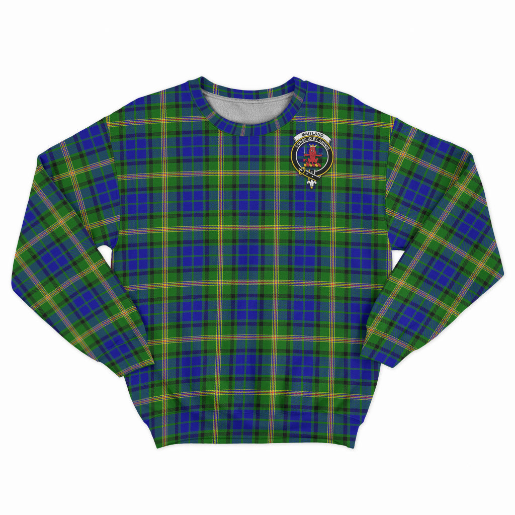 maitland-tartan-sweatshirt-with-family-crest