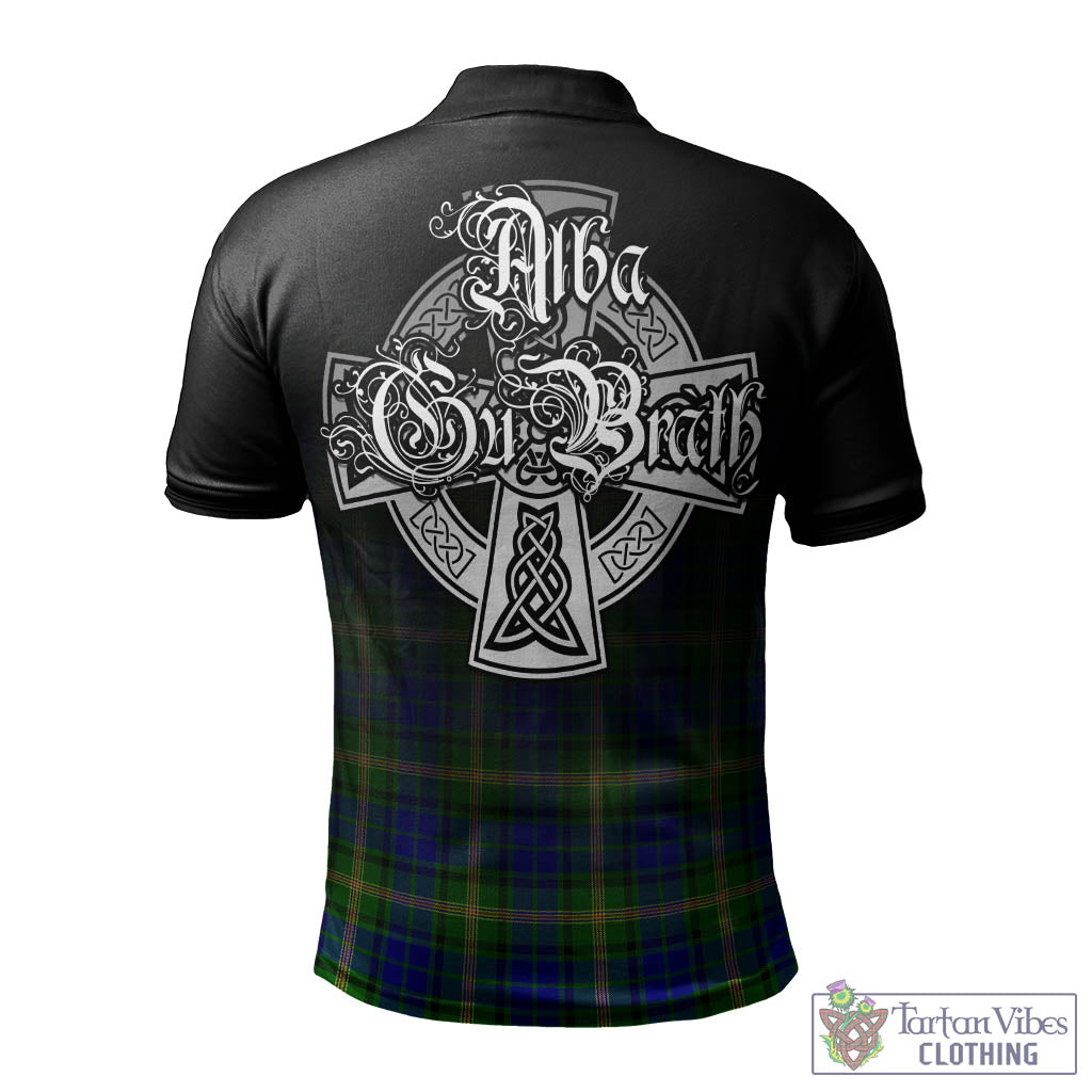 Tartan Vibes Clothing Maitland Tartan Polo Shirt Featuring Alba Gu Brath Family Crest Celtic Inspired