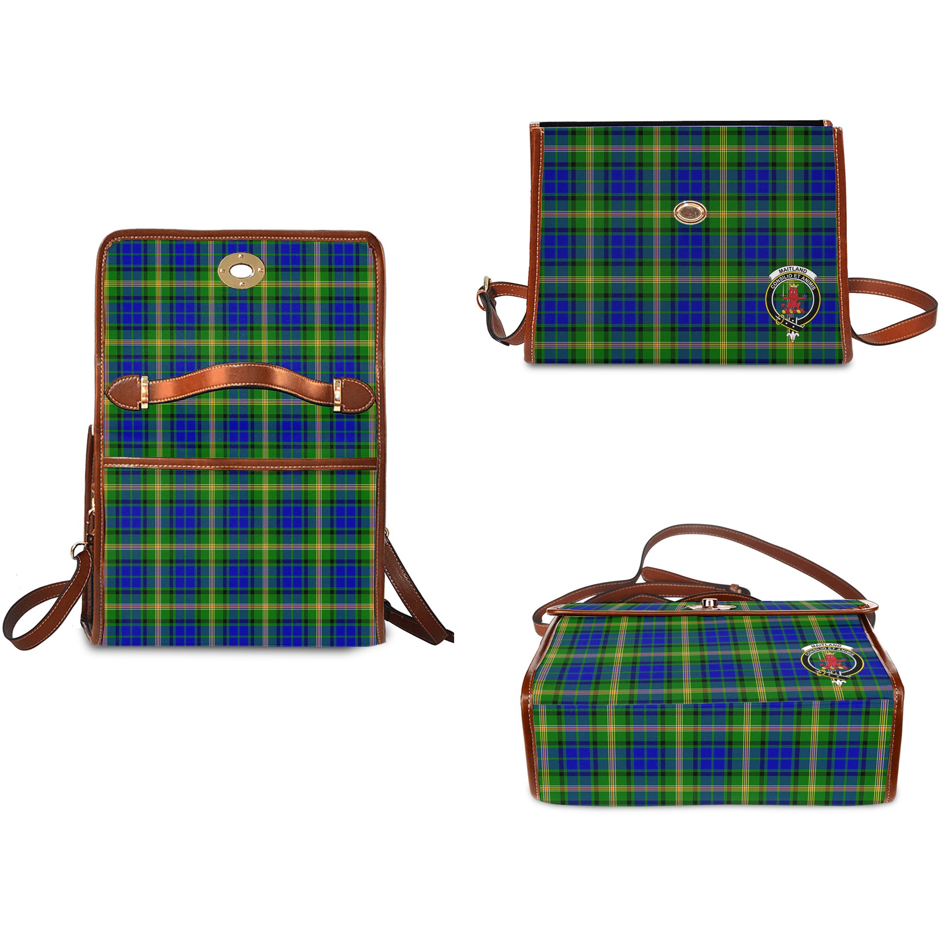 maitland-tartan-leather-strap-waterproof-canvas-bag-with-family-crest