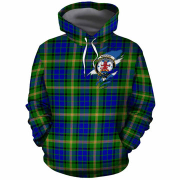 Maitland Clan Crest In Me Tartan Cotton Hoodie Scotland Flag Style