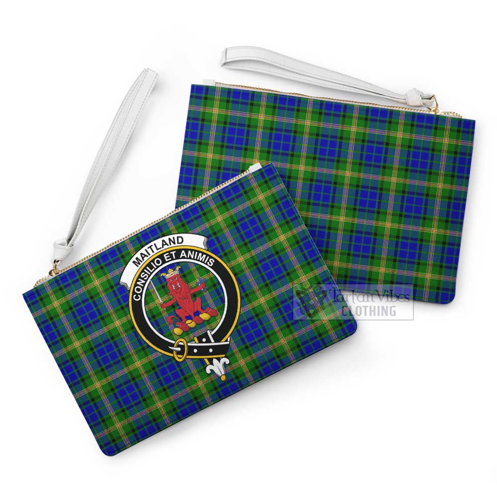 Tartan Vibes Clothing Maitland Family Crest Tartan Clutch Bag