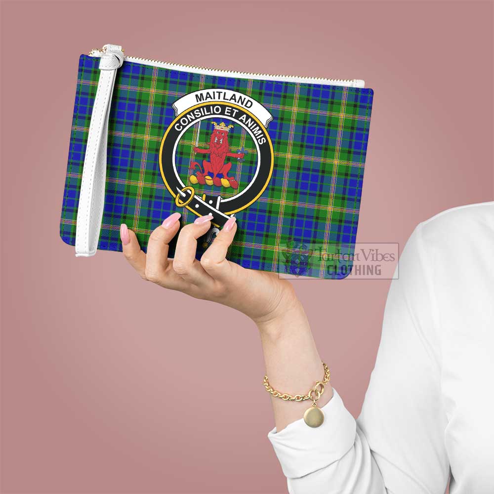 Tartan Vibes Clothing Maitland Family Crest Tartan Clutch Bag