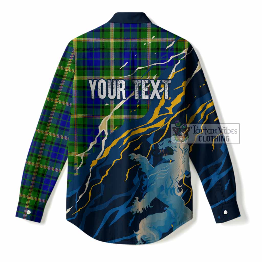Maitland Scotland Tartan Women Casual Shirt WC2026 Football - We'll Be Coming