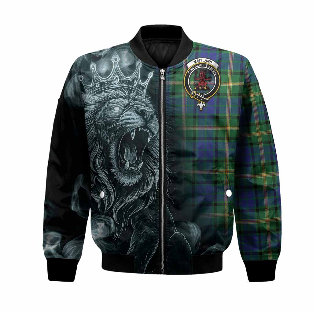 Maitland Tartan Bomber Jacket Roaring Lion Heritage