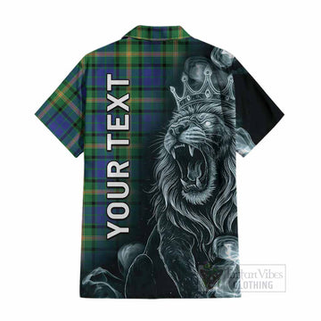 Maitland Tartan Cotton Hawaiian Shirt Roaring Lion Heritage