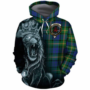 Maitland Tartan Cotton Hoodie Roaring Lion Heritage