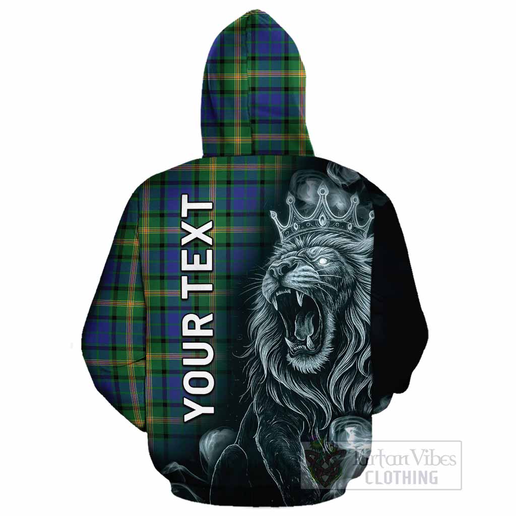 Maitland Tartan Cotton Hoodie Roaring Lion Heritage