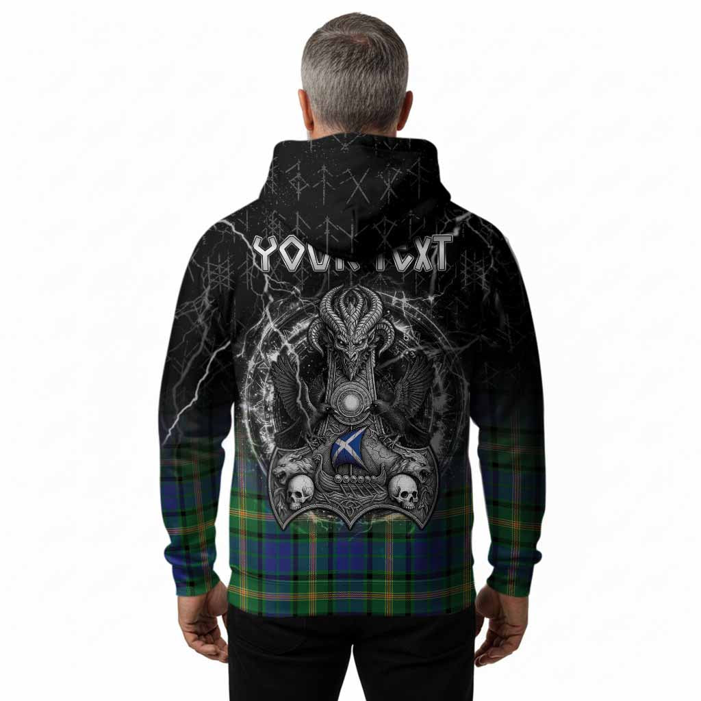 Maitland Tartan Crest Hoodie Celtic Odin's Raven Legacy