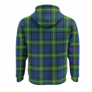 Maitland Tartan Crest Hoodie Ferocious Lion Style