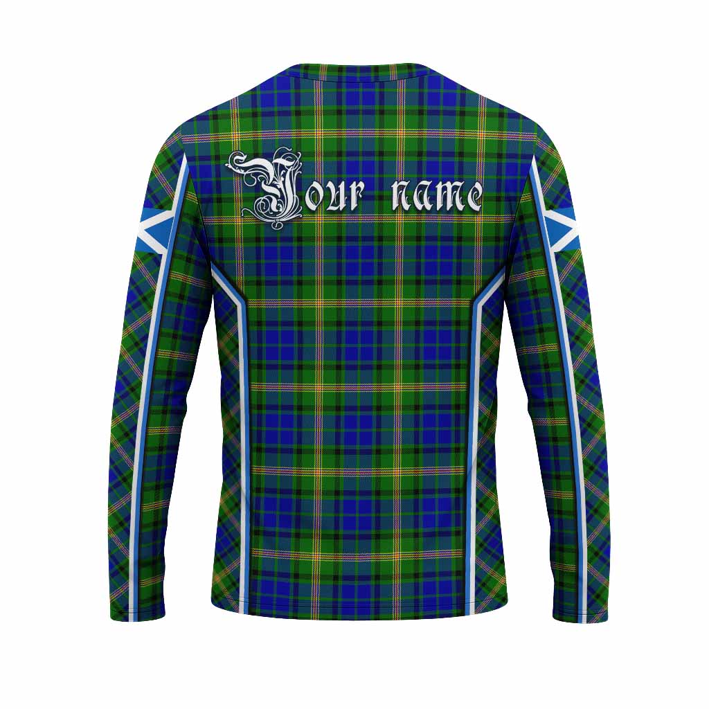Maitland Tartan Crest Long Sleeve T-Shirt Scotland Coat of Arm Flag Style - Tartan Vibes Clothing