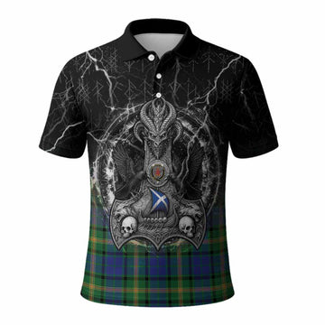 Maitland Tartan Crest Polo Shirt Celtic Odin's Raven Legacy