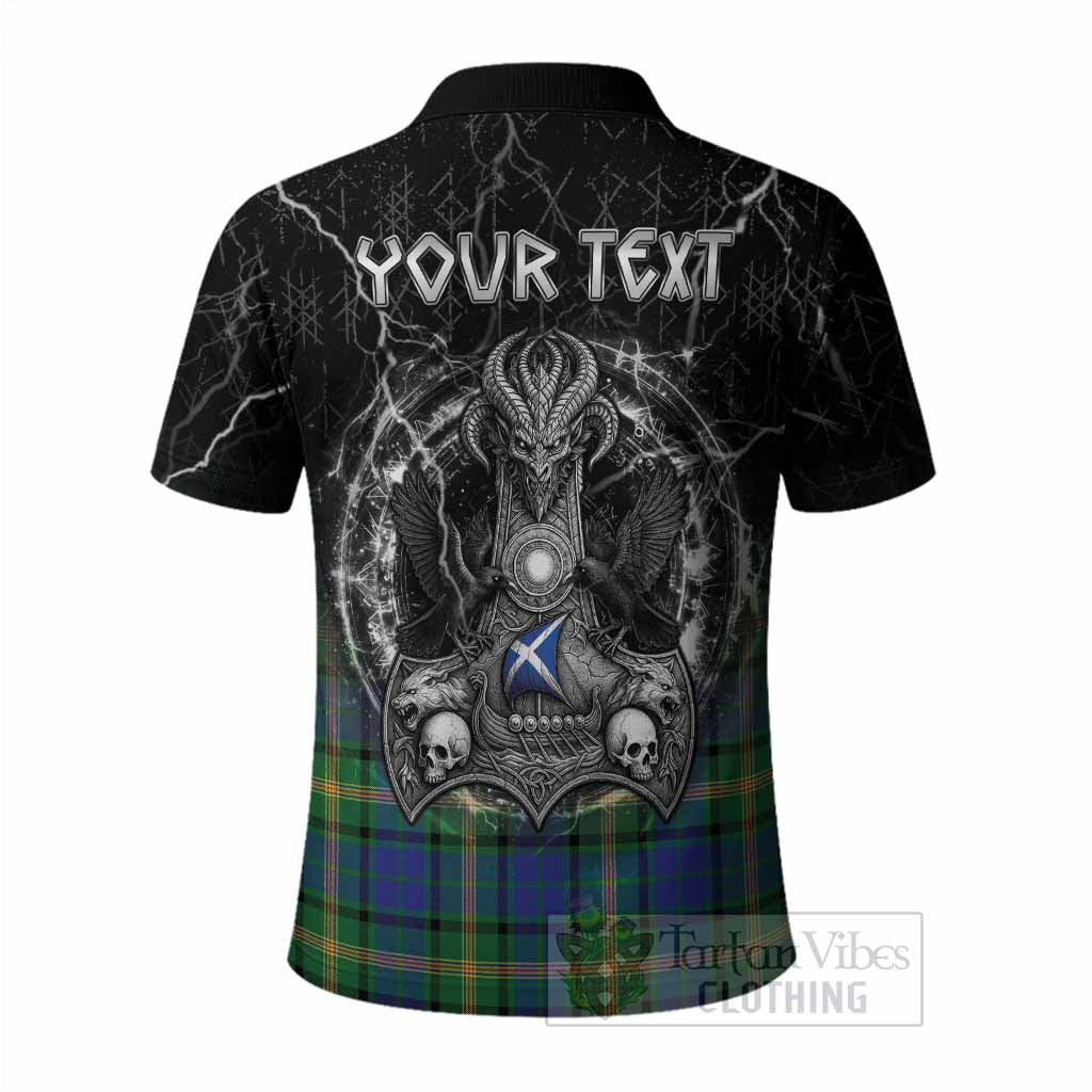 Maitland Tartan Crest Polo Shirt Celtic Odin's Raven Legacy