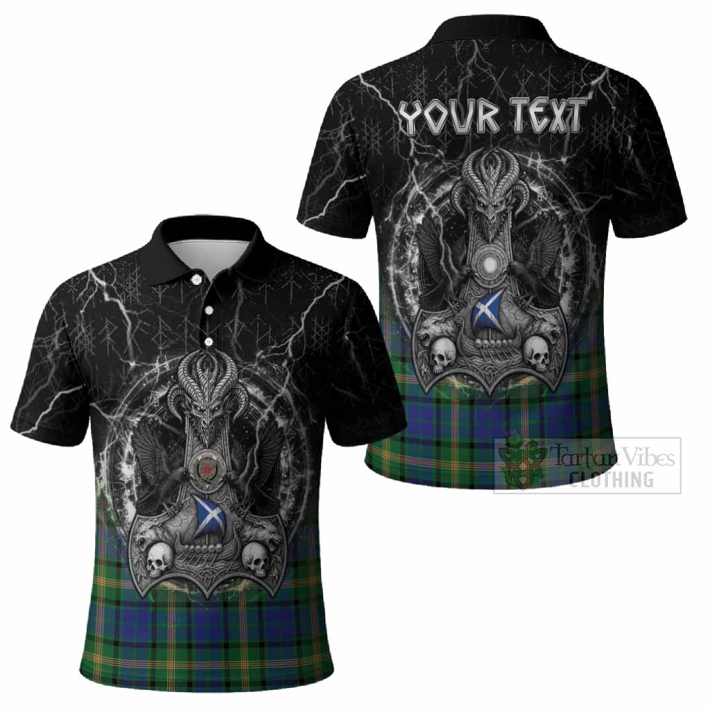 Maitland Tartan Crest Polo Shirt Celtic Odin's Raven Legacy
