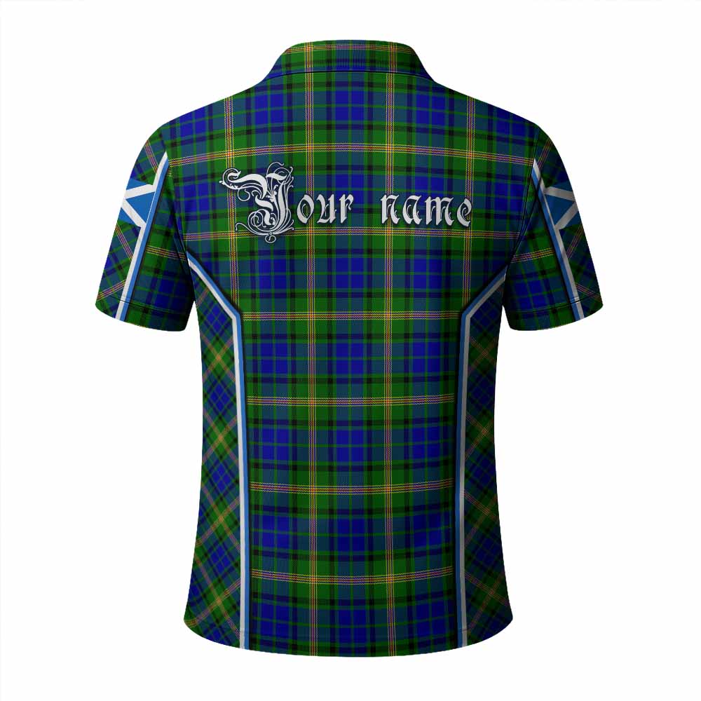 Maitland Tartan Crest Polo Shirt Scotland Coat of Arm Flag Style - Tartan Vibes Clothing