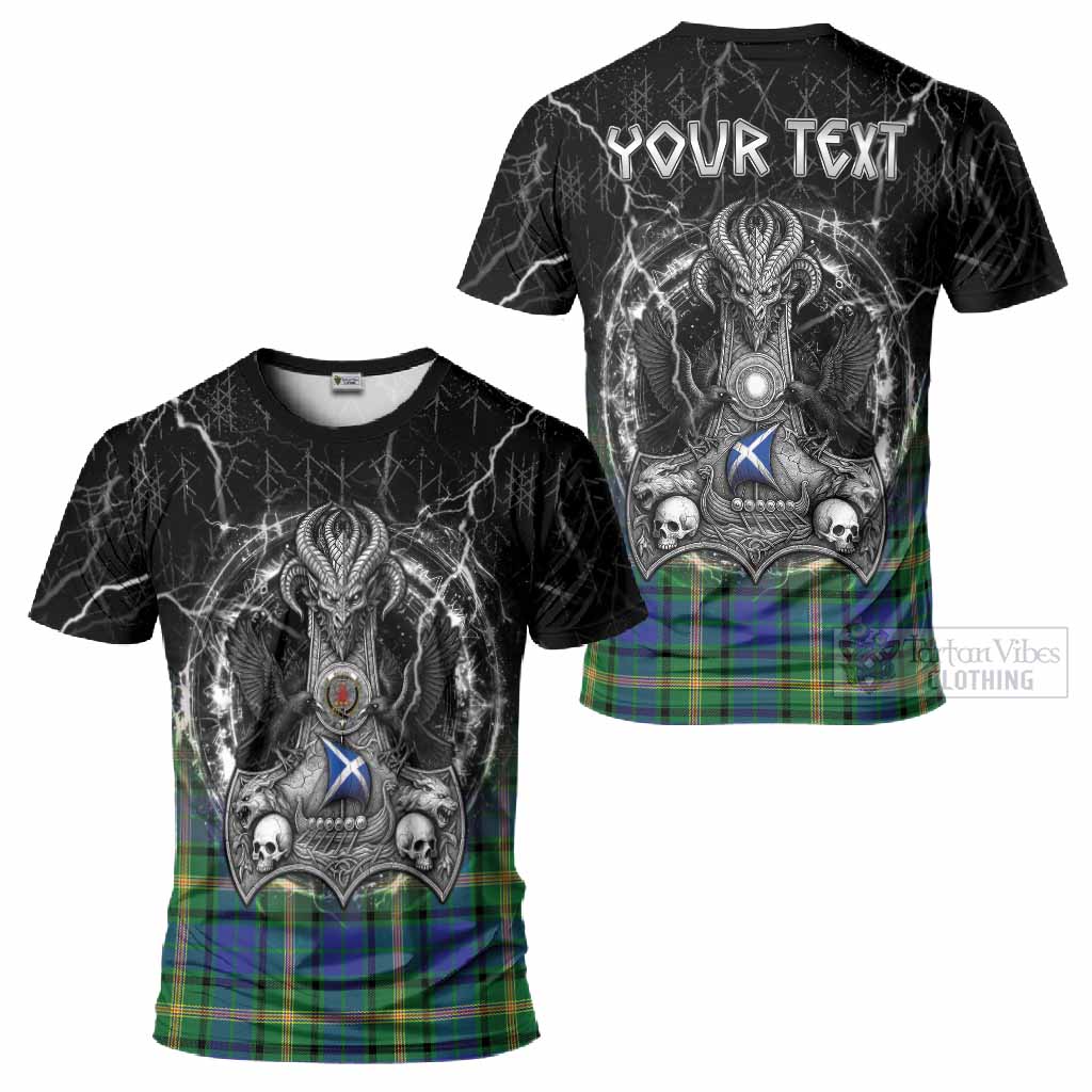 Maitland Tartan Crest T-Shirt Celtic Odin's Raven Legacy