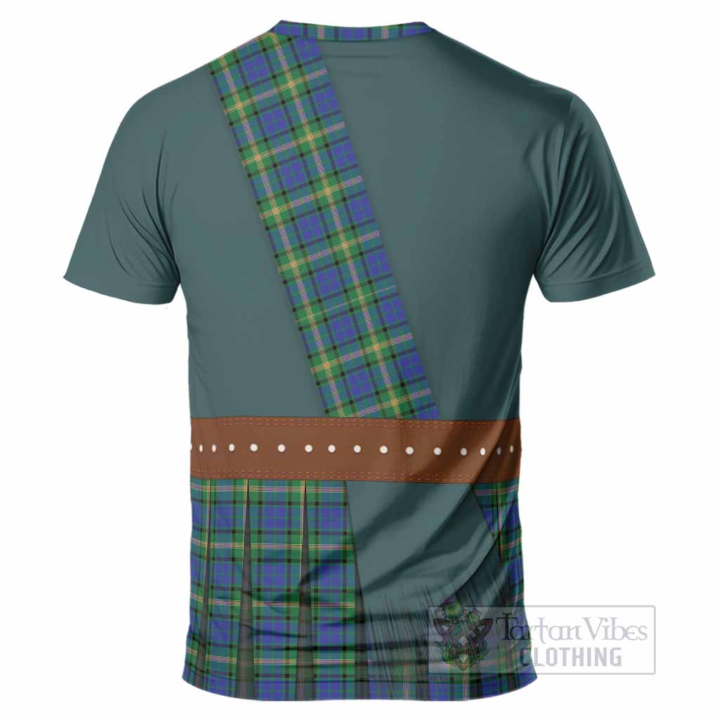 Maitland Tartan Crest T-Shirt Kilt Costume Style