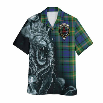 Maitland Tartan Hawaiian Shirt Roaring Lion Heritage