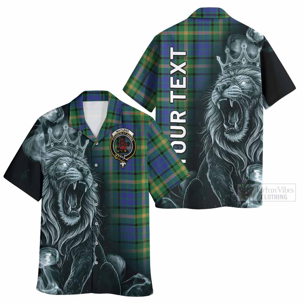 Maitland Tartan Hawaiian Shirt Roaring Lion Heritage