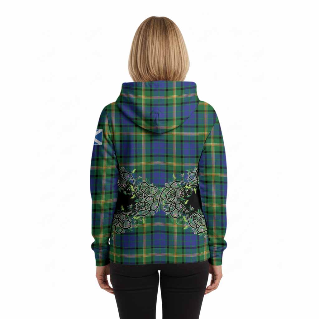 Maitland Tartan Hoodie Thistle Scottish Spirit