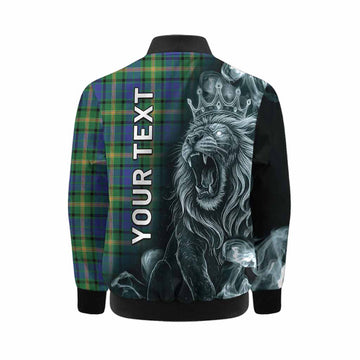 Maitland Tartan Kid Bomber Jacket Roaring Lion Heritage