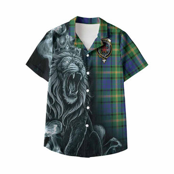Maitland Tartan Kid Hawaiian Shirt Roaring Lion Heritage