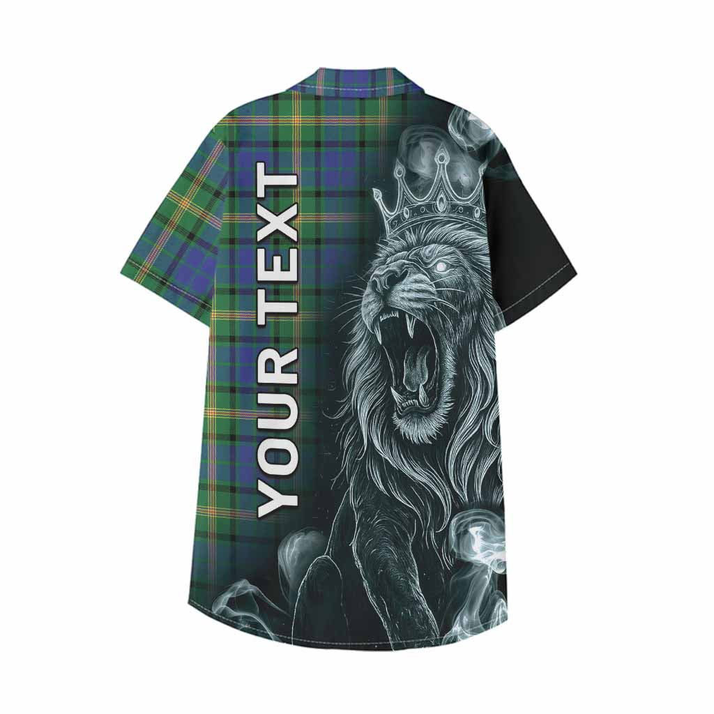 Maitland Tartan Kid Hawaiian Shirt Roaring Lion Heritage