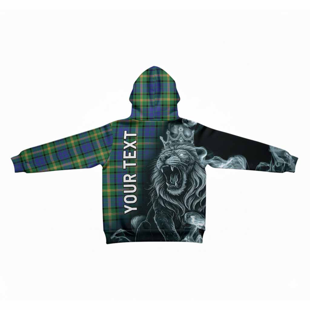 Maitland Tartan Kid Hoodie Roaring Lion Heritage