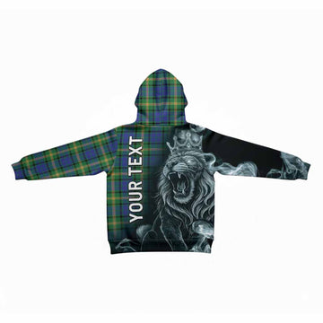 Maitland Tartan Kid Hoodie Roaring Lion Heritage