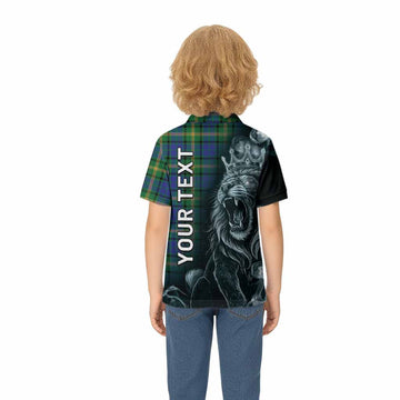 Maitland Tartan Kid Polo Shirt Roaring Lion Heritage
