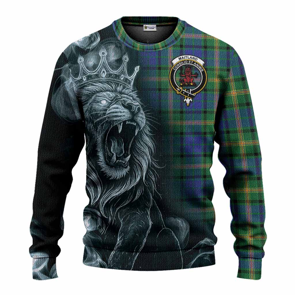Maitland Tartan Knitted Sweater Roaring Lion Heritage