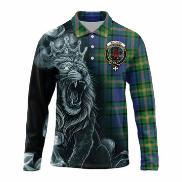 Maitland Tartan Long Sleeve Polo Shirt Roaring Lion Heritage