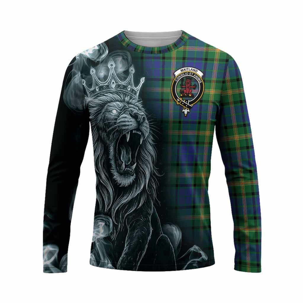 Maitland Tartan Long Sleeve T-Shirt Roaring Lion Heritage