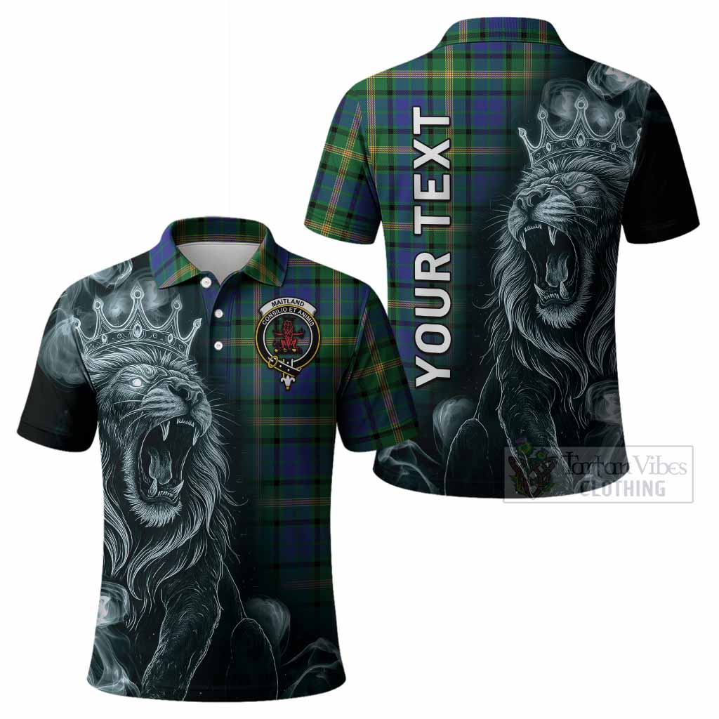 Maitland Tartan Polo Shirt Roaring Lion Heritage
