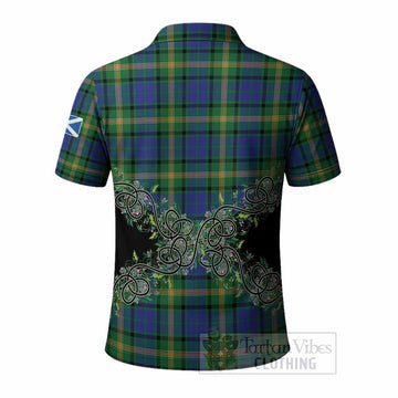 Maitland Tartan Polo Shirt Thistle Scottish Spirit