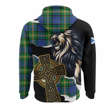 Maitland Tartan Scottish Hoodie Lion Celtic Heritage