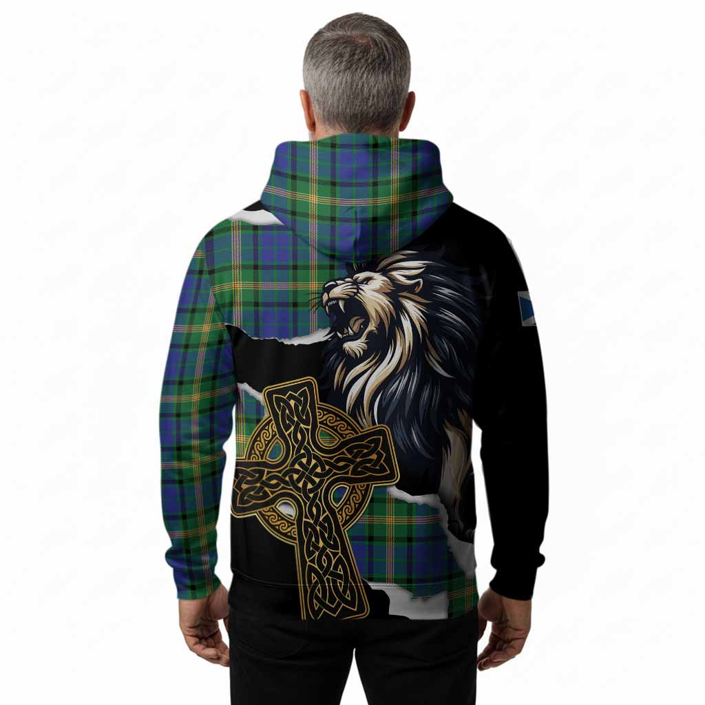 Maitland Tartan Scottish Hoodie Lion Celtic Heritage